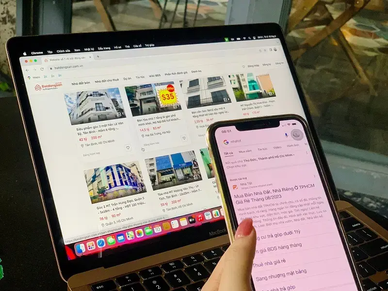 Quy trình môi giới bất động sản online thường có 4 bước
